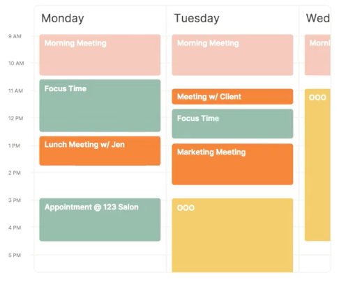 Virtual Calendar Management